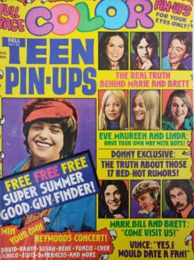 Teen Pin-Ups Jackson Five, Donny Osmond, David Cassidy February 1973 (Collectible Single Back Issue Magazine)