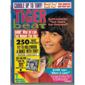 Tiger Beat  Donny, Randy, Tony - June 1974 (Collectible Single Back Issue Magazine)