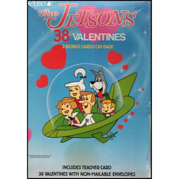 Vintage 1990 Valentine's Day Cards "The Jetson's" 38 Count by Cleo/Gibson