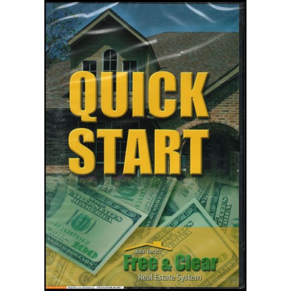 Quick Start - John Beck's Free & Clear Real Estate System (DVD)