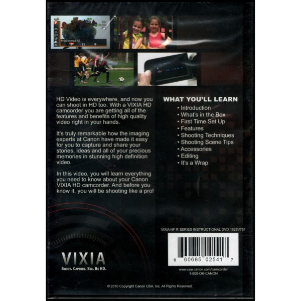 Canon VIXIA HF R Series DVD (DVD)