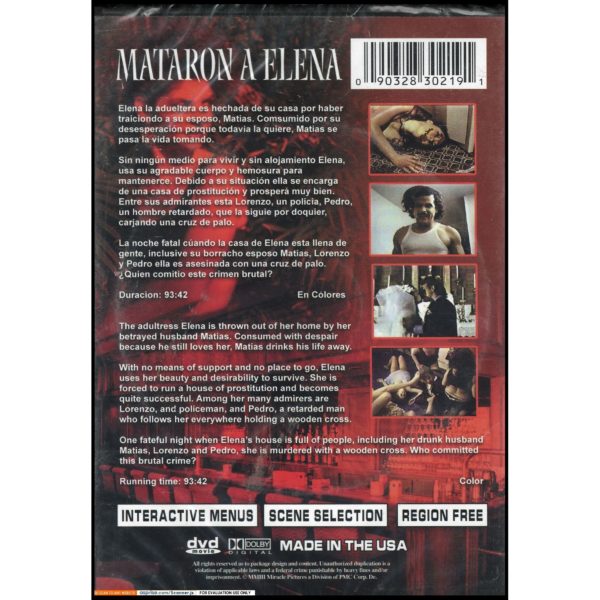 Mataron a Elena (DVD)