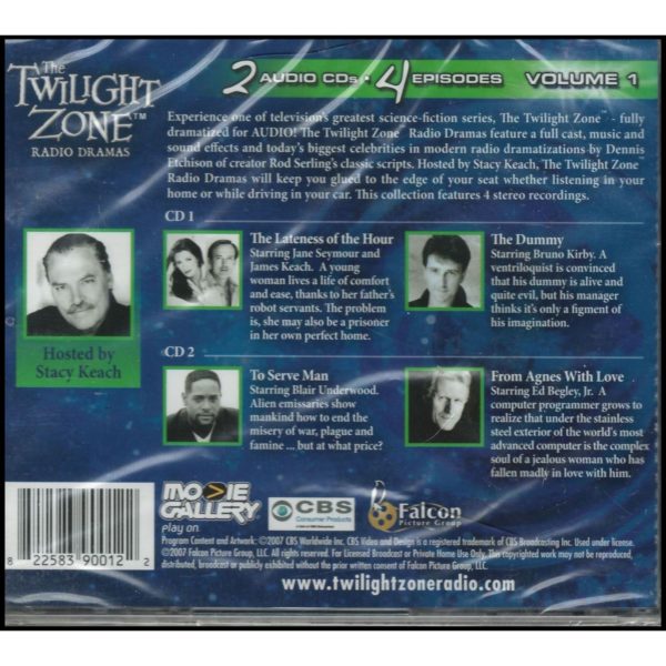 The Twilight Zone Radio Dramas Vol. 1 (2 CD Set) (Audio CD)