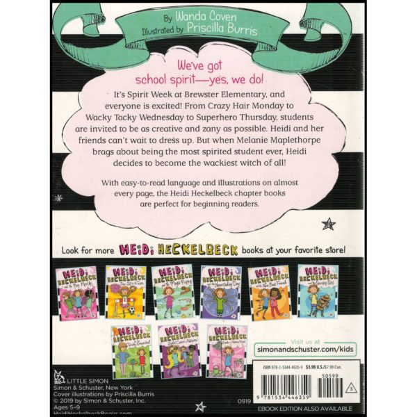 Heidi Heckelbeck and the Wacky Tacky Spirit Week (Paperback)