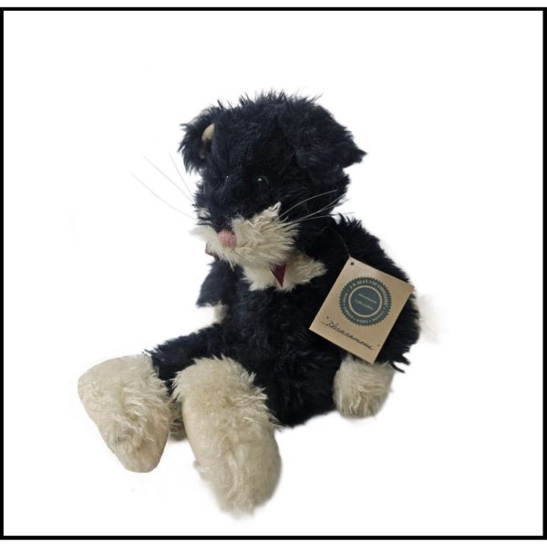 Boyd's Bears Heranamous Black White Cat Weighted 16" Plush