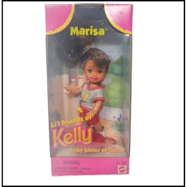 Vintage 1997 Mattel "Marisa" Li’l Friends of Kelly Barbie’s Baby Sister Dance/Ballet Brunette, Olive Skin