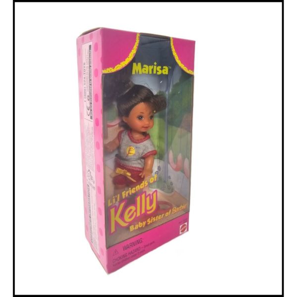 Vintage 1997 Mattel "Marisa" Li’l Friends of Kelly Barbie’s Baby Sister Dance/Ballet Brunette, Olive Skin