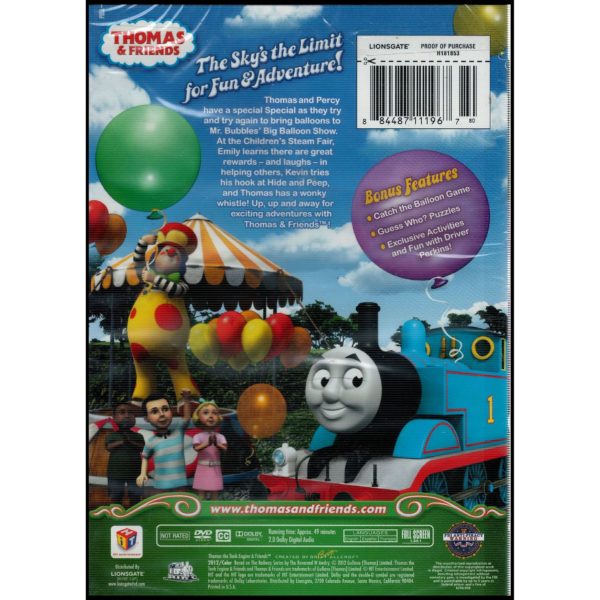 Thomas & Friends Up, Up, &, Away (DVD)