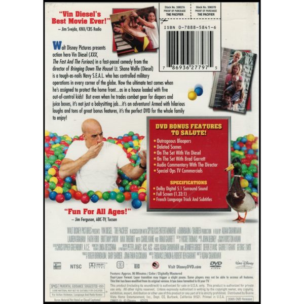 The Pacifier (Full Screen Edition) (DVD)