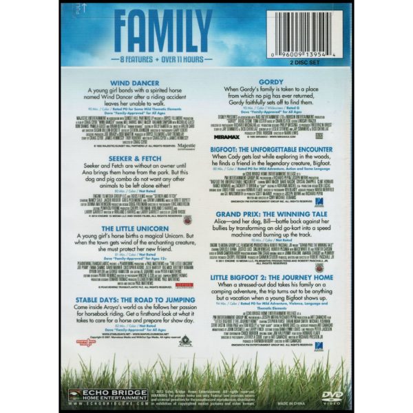 8 Movie Family Pack (DVD)