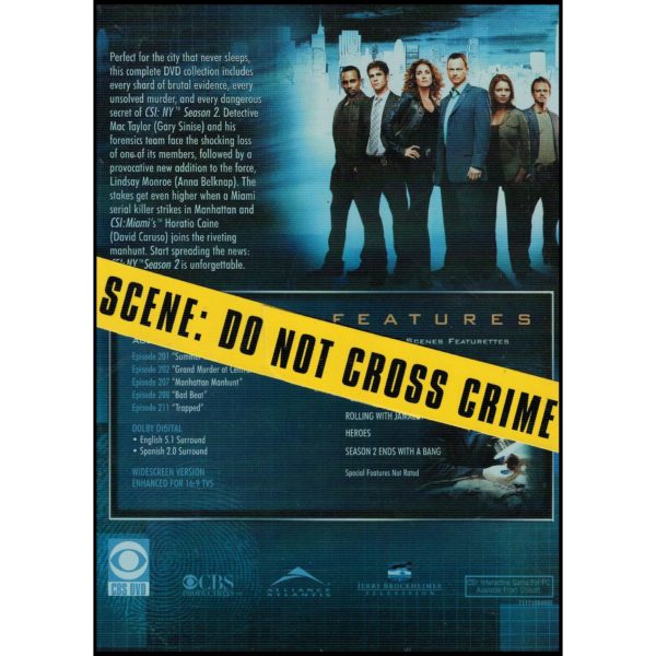 CSI New York 2nd Season (DVD)