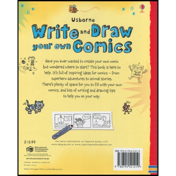 Write and Draw Your Own Comics IR (Hardcover) by Louie Stowell