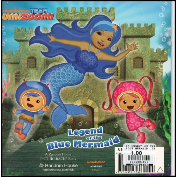Legend of the Blue Mermaid (Team Umizoomi) (Paperback) by Random House