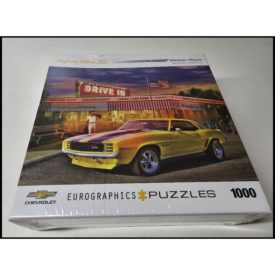 1969 Chevrolet Camaro Puzzle Z28 1000 Piece Jigsaw Daytona Yellow Zeta