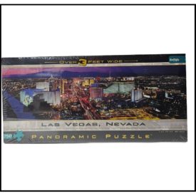 Las Vegas Panoramic Jigsaw Puzzle 750 Piece Over 3 Feet Wide MADE IN USA