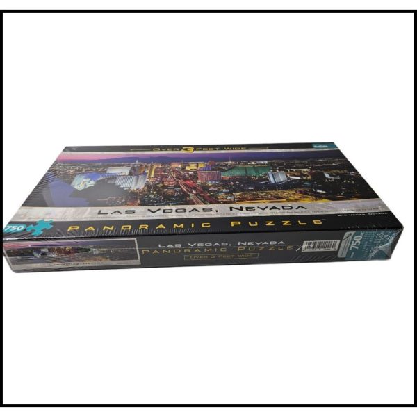 Las Vegas Panoramic Jigsaw Puzzle 750 Piece Over 3 Feet Wide MADE IN USA