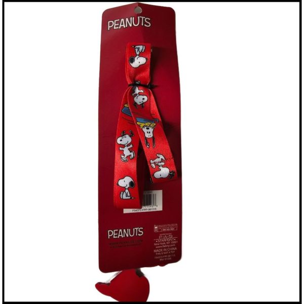 Peanuts Snoopy Lanyard w/ Dangle & ID Holder