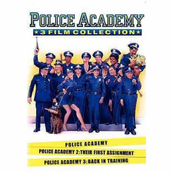 DVD Comedy Movies 4 Pack Fun Gift Bundle: Police Academy Pt. 1-3, Paradise, Bickford Shmecklers Cool Ideas, License to Wed