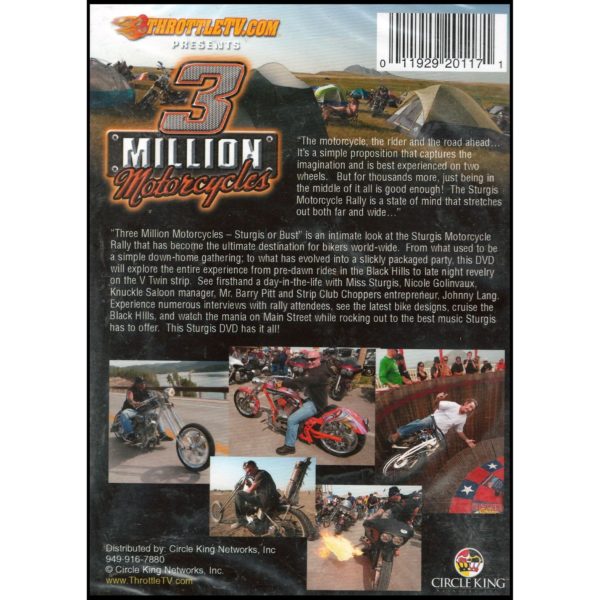 3 Million Motorcycles (DVD)