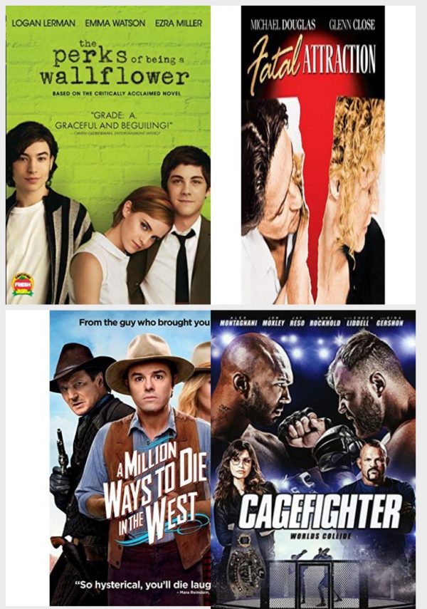 DVD Assorted Movies 4 Pack Fun Gift Bundle: The Perks of Being a Wallflower, The Yes Men Fix the World, I Love You Man, School for Scoundrels