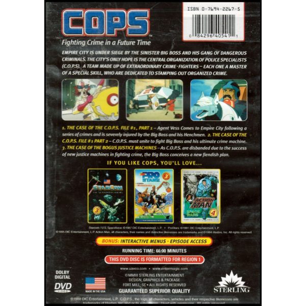 C.O.P.S. - Fighting Crime in a Future Time (DVD)