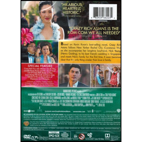 Crazy Rich Asians (DVD)