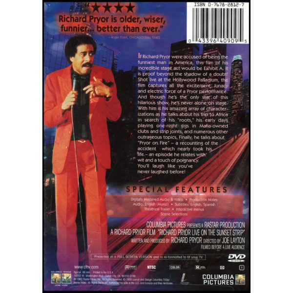 Richard Pryor: Live on the Sunset Strip (DVD)