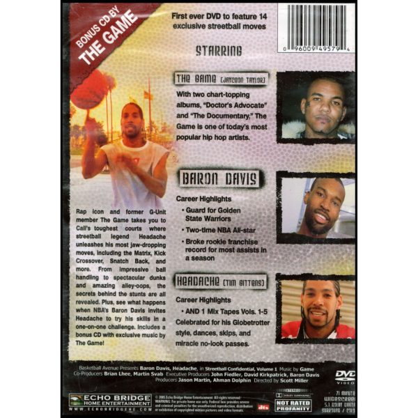 Streetball Confidential (Two-Disc Set - DVD & Bonus CD) (DVD)