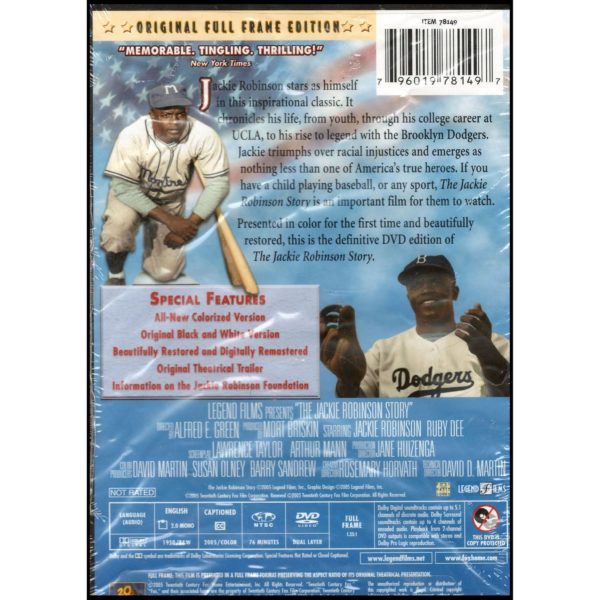 The Jackie Robinson Story (DVD)