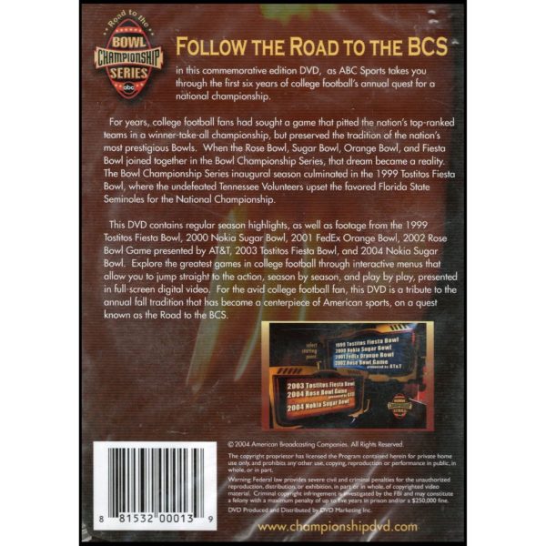 Road to the BCS: 1999 to 2004 (DVD)