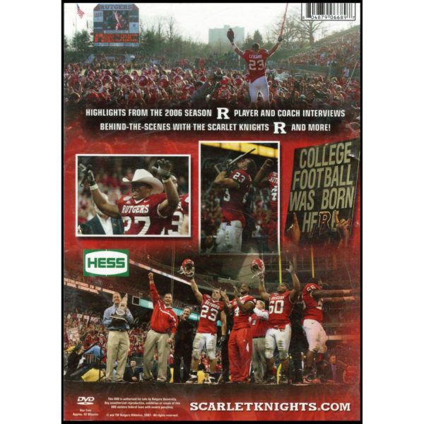 2006 Rutgers Football Season-Pandemonium in Piscat  (DVD)