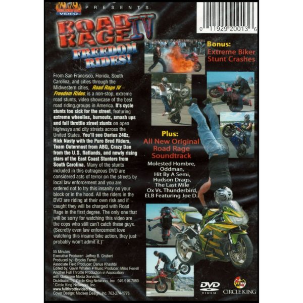 Road Rage, Vol. 4: Freedom Rides (DVD)