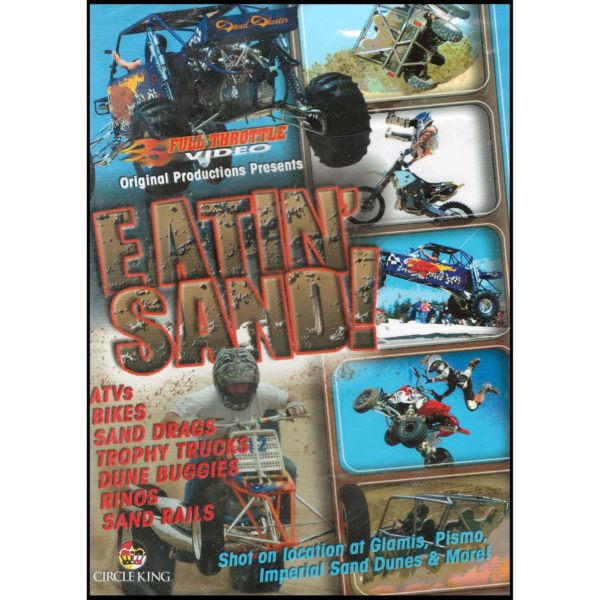 Auto, Truck & Cycle Extreme Stunts & Crashes 4 Pack Fun Gift DVD Bundle: Eatin Sand!, Got Sand? by Blue Planet, Truck Jam: All Tricked Out, Throttle Junkies