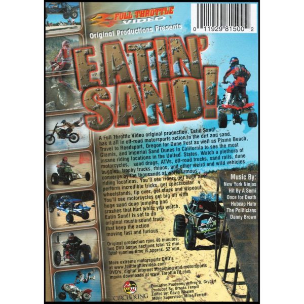 Eatin Sand! (DVD)