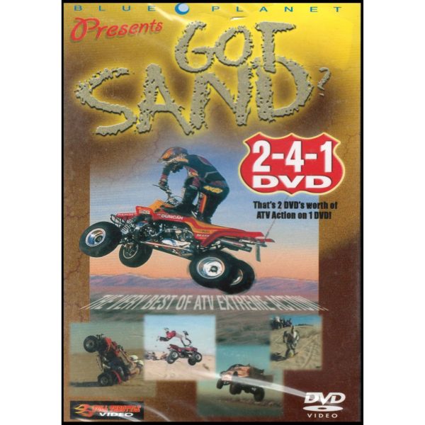 Auto, Truck & Cycle Extreme Stunts & Crashes 4 Pack Fun Gift DVD Bundle: Eatin Sand!, Got Sand? by Blue Planet, Truck Jam: All Tricked Out, Throttle Junkies