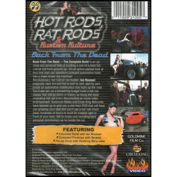 Hot Rods, Rat Rods & Kustom Kulture: Back from the Dead - The Complete Build (DVD)