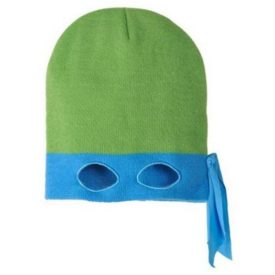 Teenage Mutant Ninja Turtles Leonardo Beanie Hat One Size Ages 8+