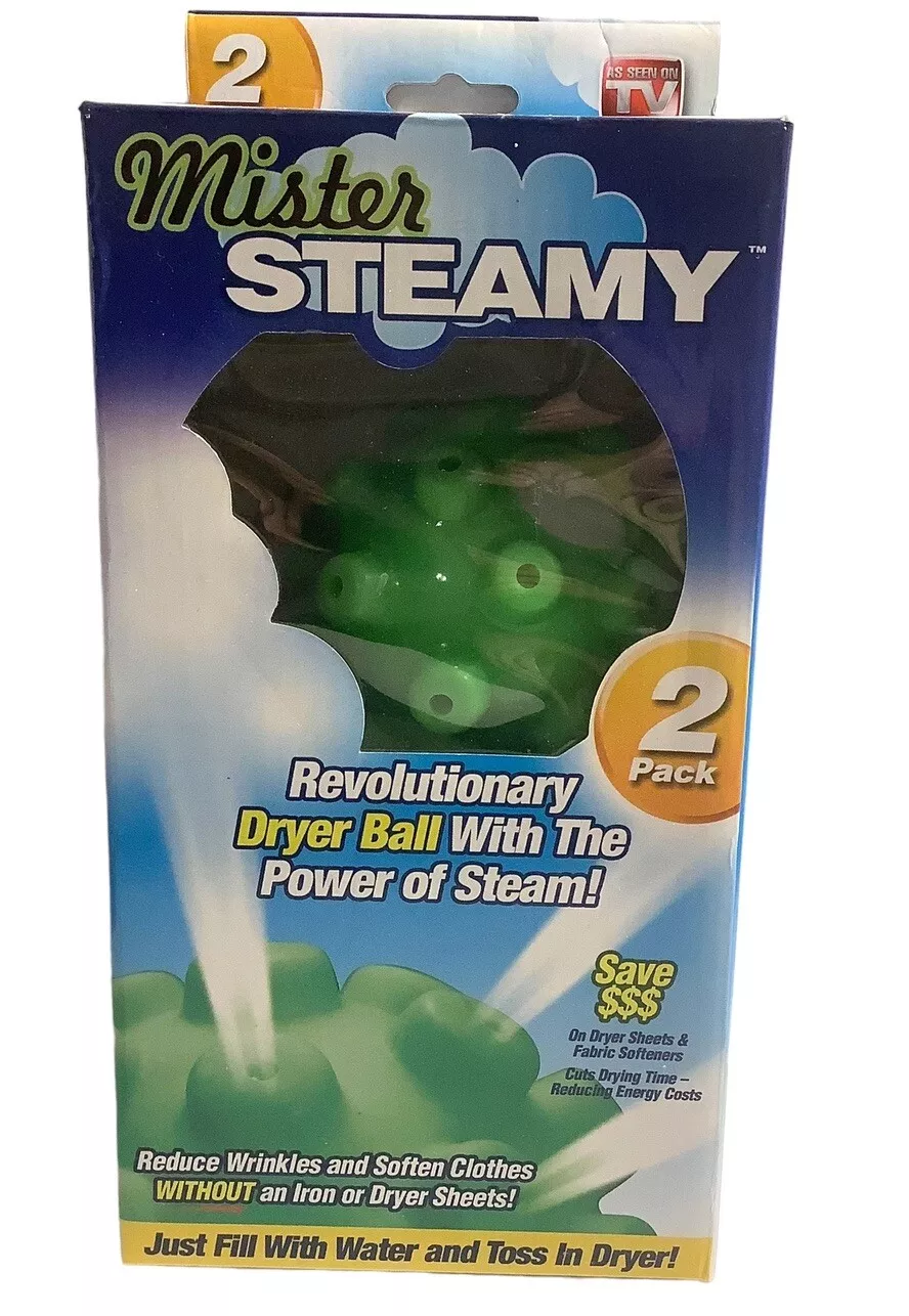 Mister Steamy As Seen on TV - Revolutionary Dryer Balls 2 Pack