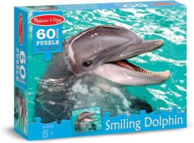 Melissa & Doug Smiling Dolphin Jigsaw Puzzle (60 pcs)