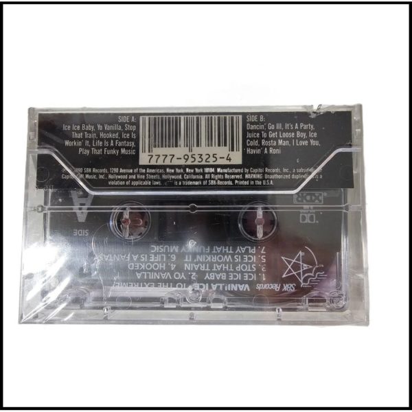 Vanilla Ice To The Extreme With Hype Sticker Promo (Music Cassette)