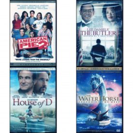 DVD Assorted Movies 4 Pack Fun Gift Bundle: American Pie 2  Lee Daniels' The Butler  House Of D  The Water Horse: Legend of the Deep Two-Disc Special Edition