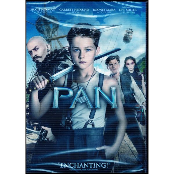 DVD Assorted Movies 4 Pack Fun Gift Bundle: Pan  Greenland   Edward Scissorhands: 10th Anniversary  The Score