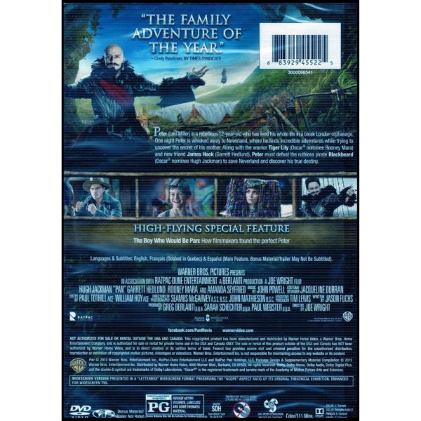 Pan (DVD)