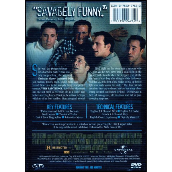 Very Bad Things  (DVD)