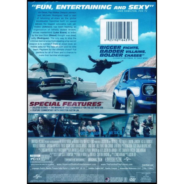 Fast & Furious 6 (DVD)