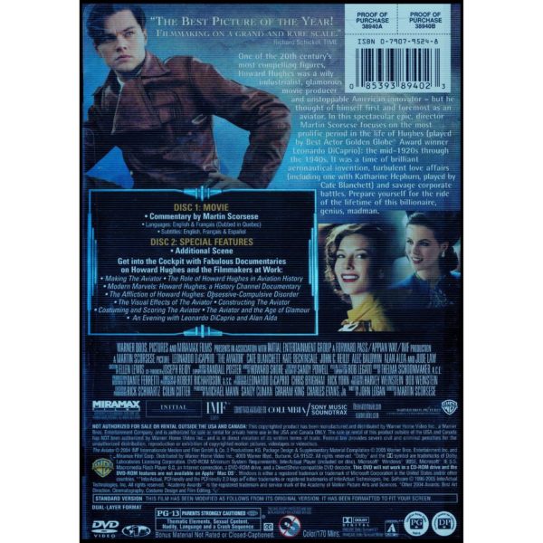 The Aviator (2-Disc Full Screen Edition) (DVD)