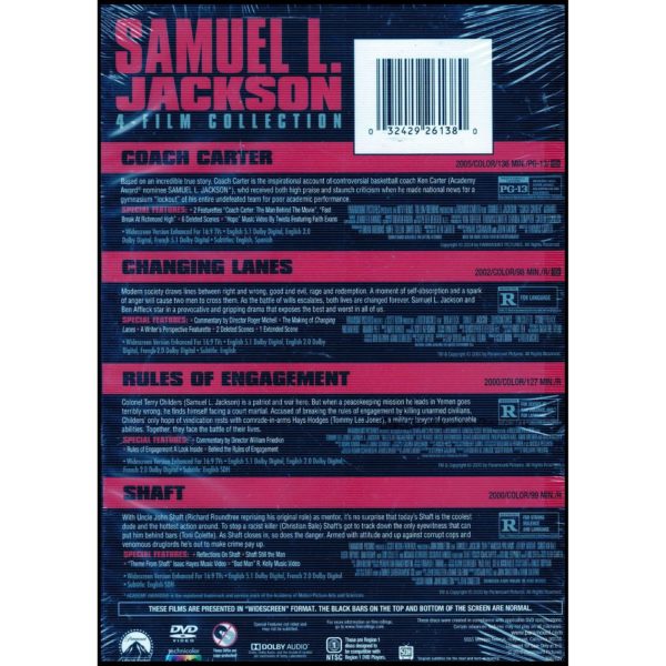 Samuel L. Jackson 4-Film Collection (DVD)