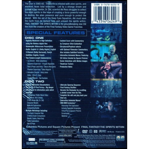 Final Fantasy - The Spirits Within (Special Edition) (DVD)