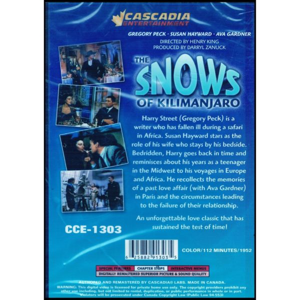 The Snows of Kilimanjaro (DVD)