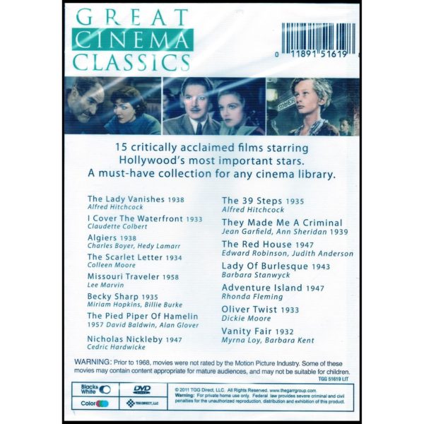 Great Cinema Classics (DVD)